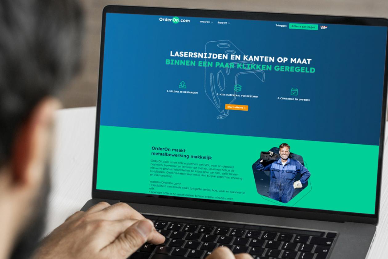 VDL Groep lanceert OrderOn.com, online platform voor metaalbewerking